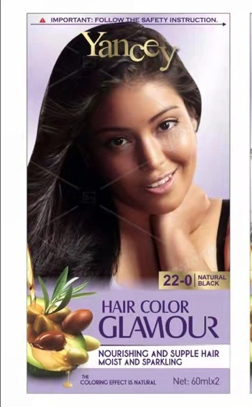 Professional Use Salon Hair Color Cream Permanent Hair Colour Cream for Woman