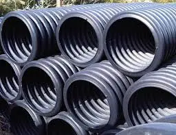 2019HDPE PE Double Wall Corrugated Pipe for Drains, Sewer