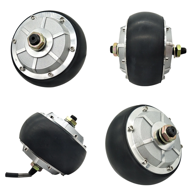 4.5inch Electric 24V 6n. M 300rpm 250W Permanent Magnet Brushless Hub Motor Wheel for Agv