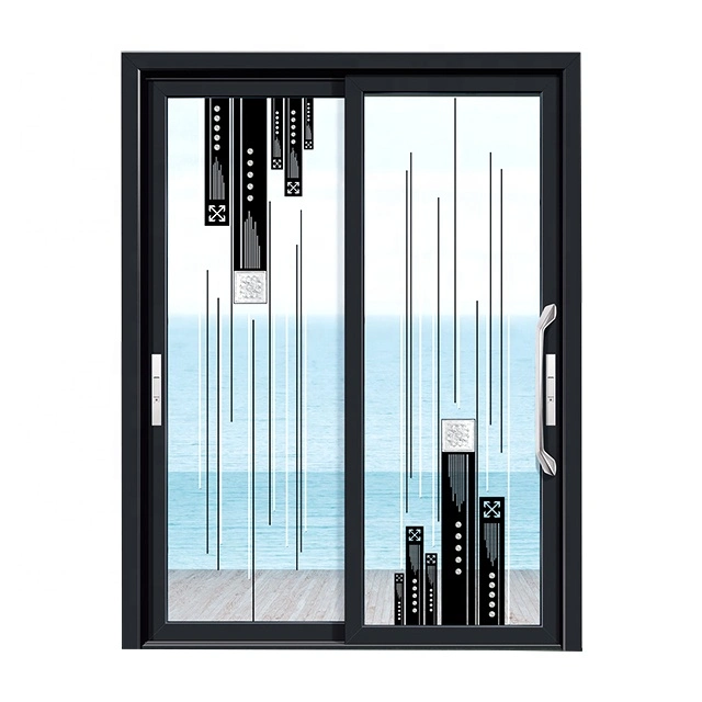 Double Entrance Gate Security Exterior Design Metal Fire Patio Interior Balcony Kitchen Steel Glass Wood PVC Aluminum Aluminium Folding Sliding Window Door