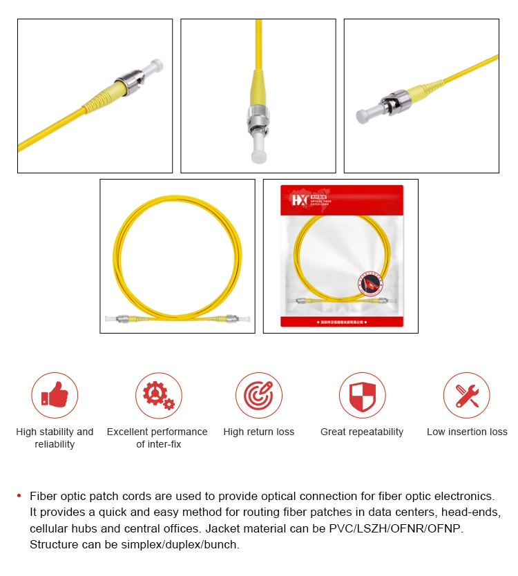 Conector Rápido FTTH para FTTH Council Cabo FC FTTH Council Cabo patch cord