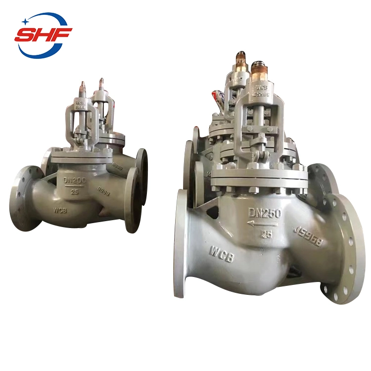 DIN Approved DN250 Pn25 Wcb Casting Globe Valve