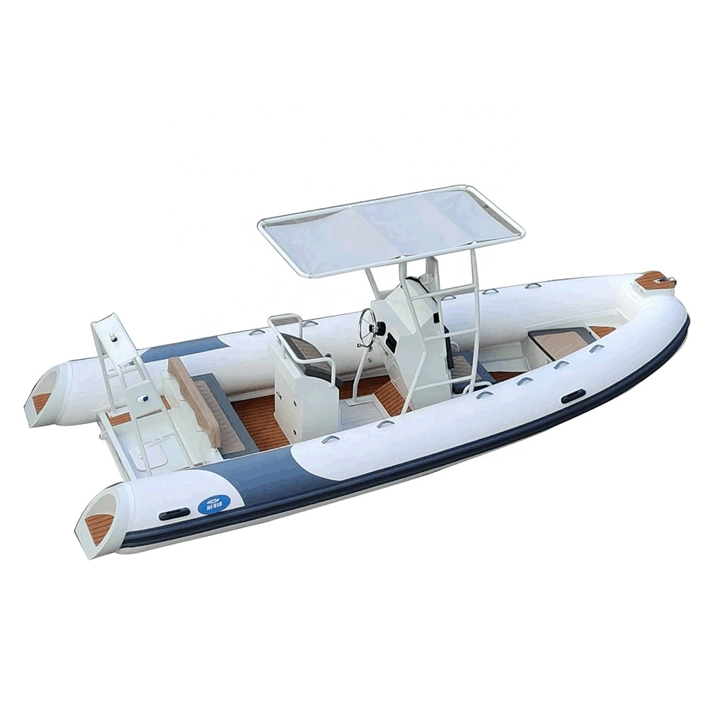 Ocean Master 19 FT Hypalon Aluminum Patrol Rib Boat 580