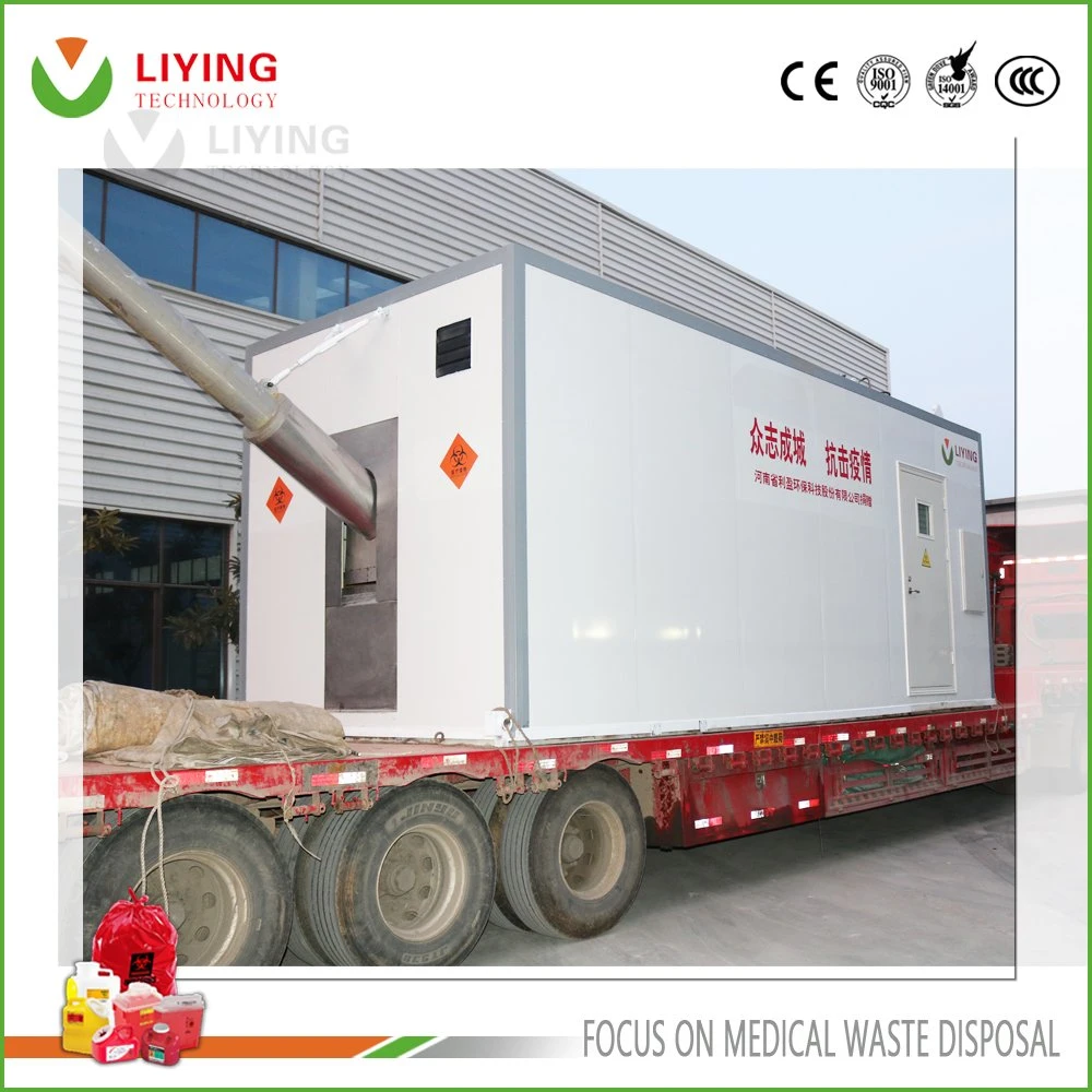 Chinese Clinical Medical Waste Management Machine Manufacturer with Microwave Shredder Treatment Technology