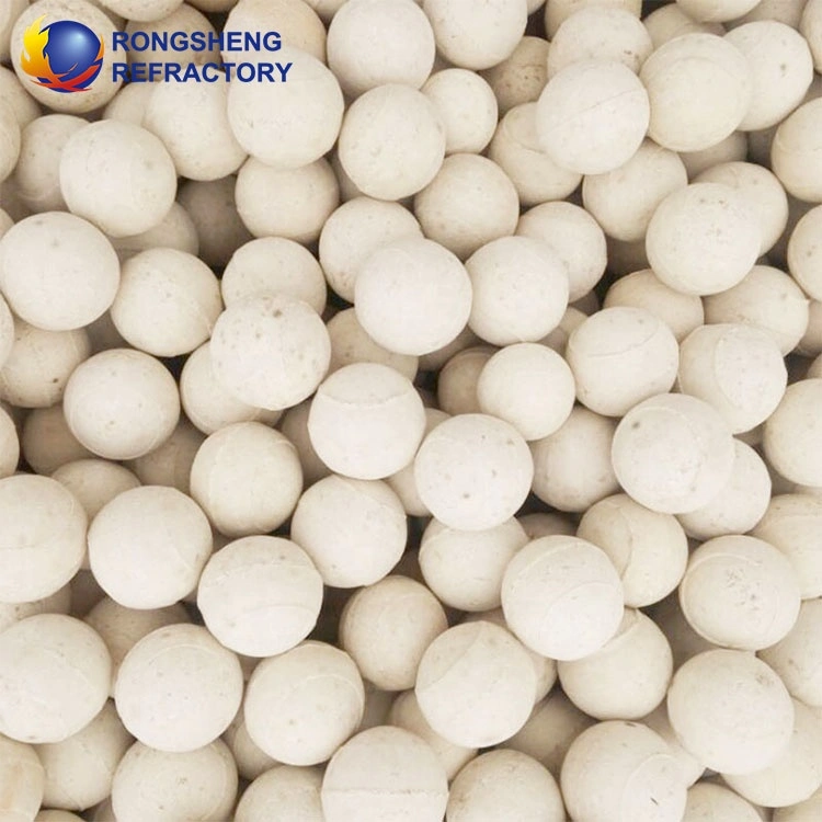 High Temperature Resistant Ceramic High Alumina Refractory Ball for Sale