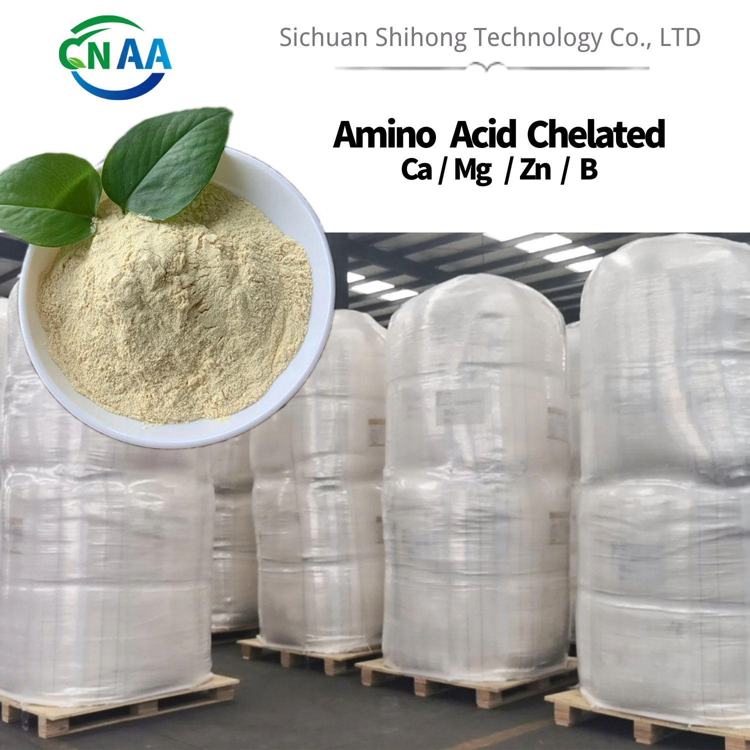 Agricultural Amino Acid Chelate Calcium Magnesium Zinc Boron Powder Organic Fertilizer