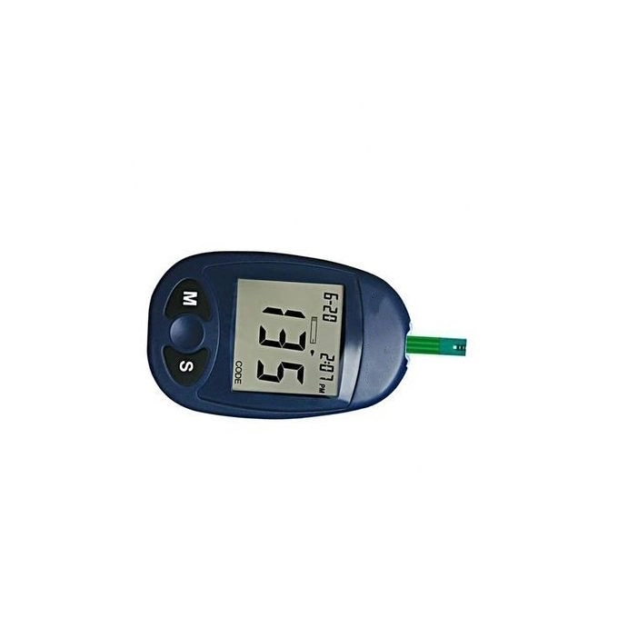 Les équipements de test de sang Diabète numérique Glucometer avec les bandelettes de test Testeur de taux de sucre sanguin de glucose