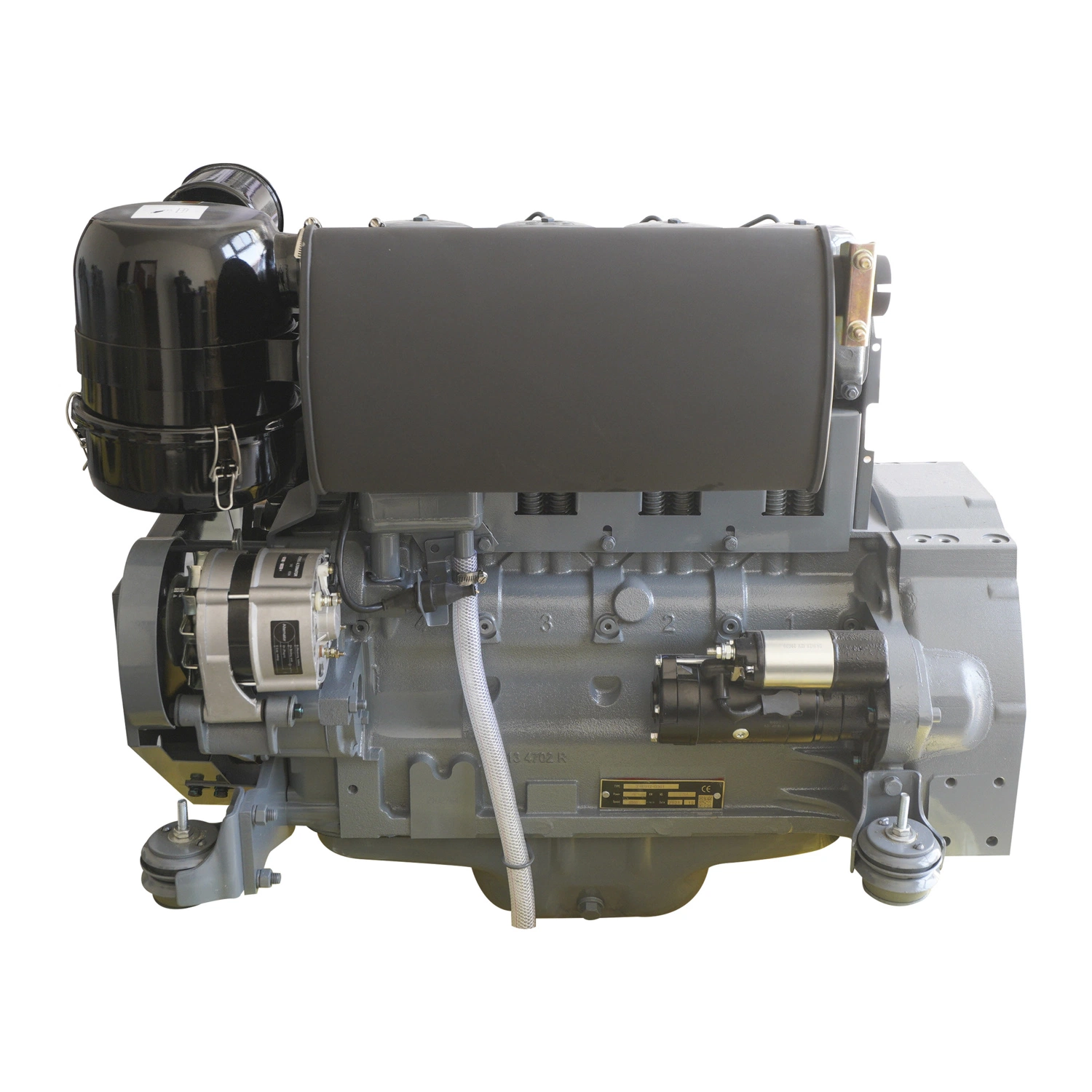 Deutz 60HP motor diesel de 4 cilindros, refrigerado a ar, F4l912