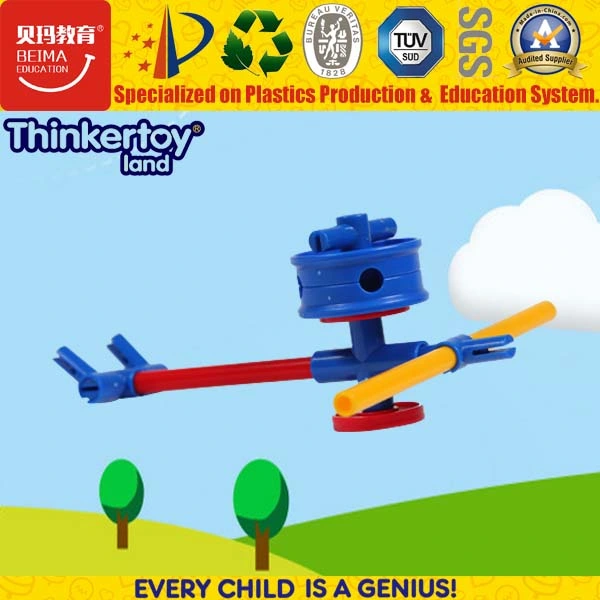 Easy Fashion Educational Building Helicopter Toy for Kids