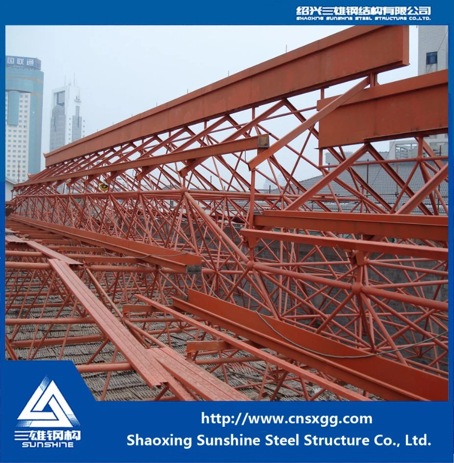 Single Story Large Span Trusses Made of Q235 Steel