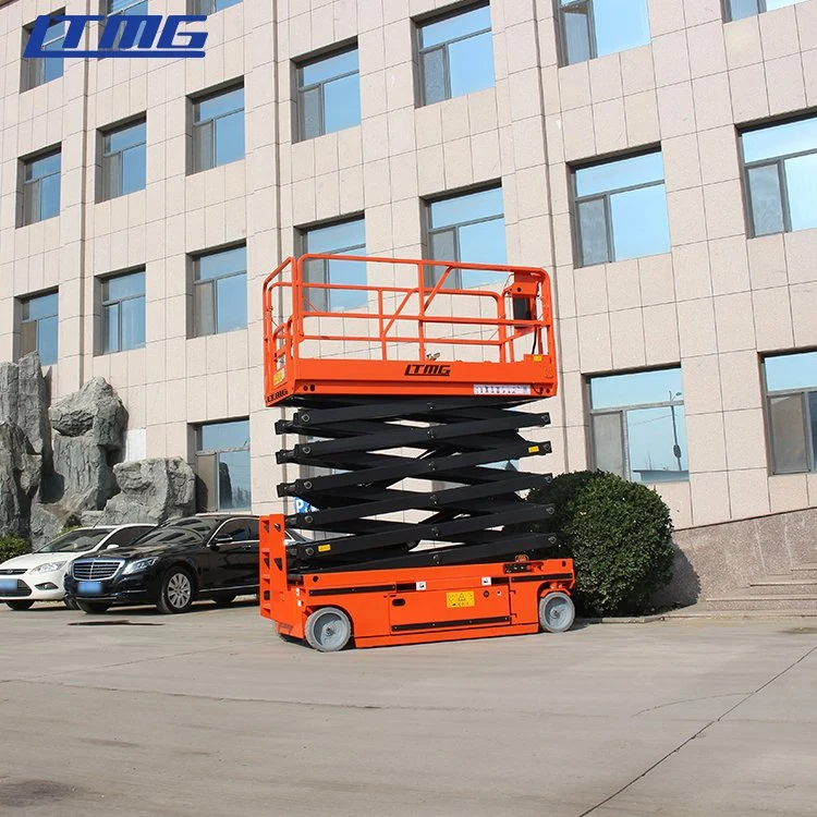 Hot Sale Self-Propelled Moving Aerial Lifte Electric Lifting Self Propelled Scissor Lift Platform