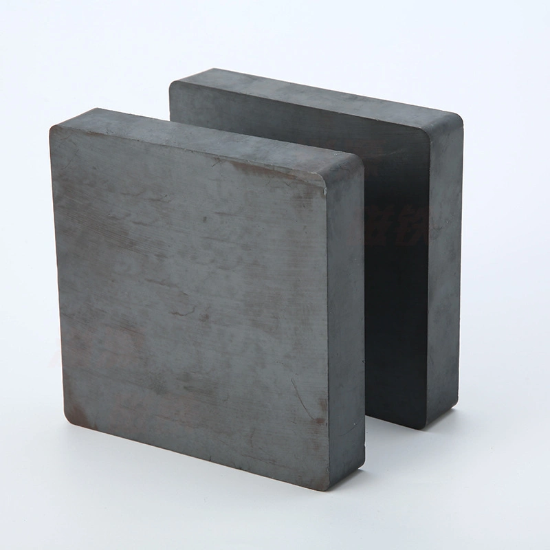 Custom Permanent Hard Ferrite Ceramic Block Magnet