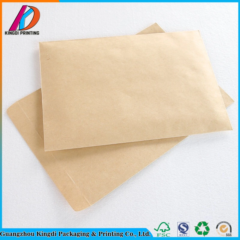 Chinese Style Brown Paper Gift Card Envelope