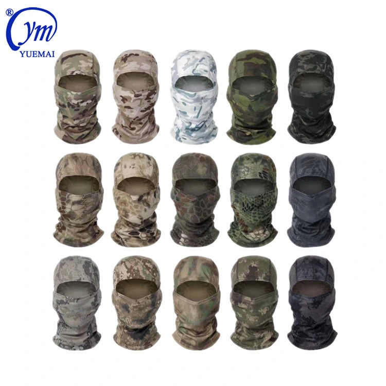 Breathable Quick Drying Half Face Hinge Hood Sports Tactical Balaclava