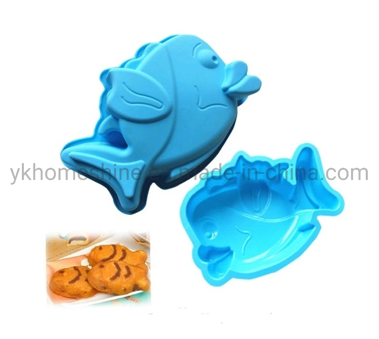 Silicone Fish Shape Ice Cube Tray Mould Chocolate Mould Cake Mold