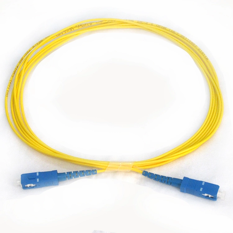 Single Mode Fiber Patch Cord Cable (SC LC FC ST Connector, Simplex Duplex)