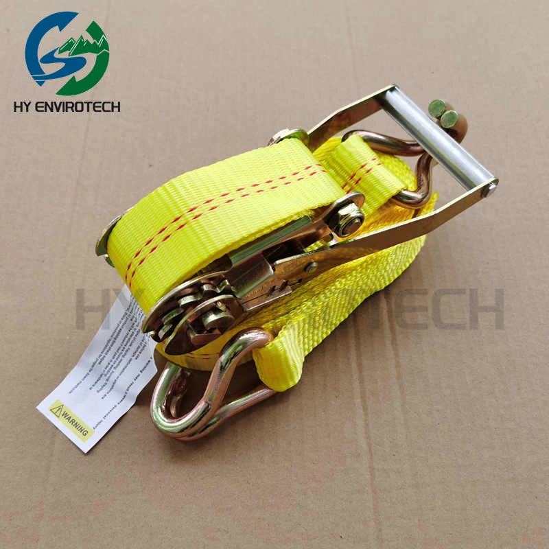 2"X 27" Ratchet Strap with J Hook USD on Roll off Container From China Supplier