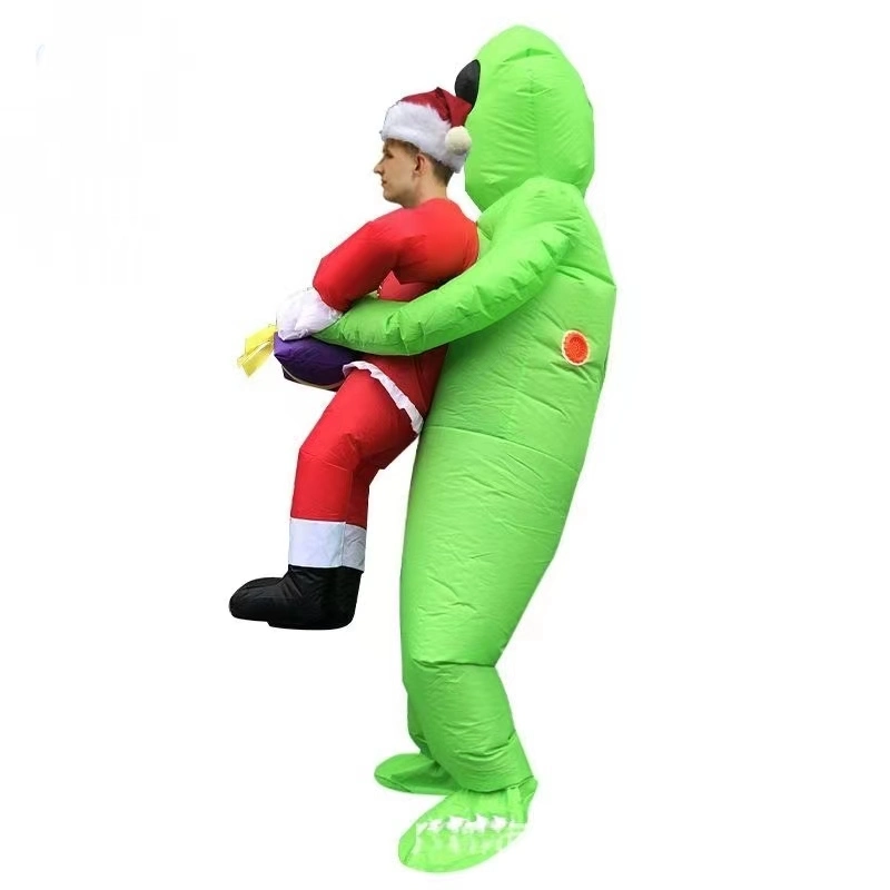 Unisex Erwachsene Lustige Dicke Halloween Weihnachtskostüm Aufblasbare Alien Tragen Weihnachtsmann Kostüme