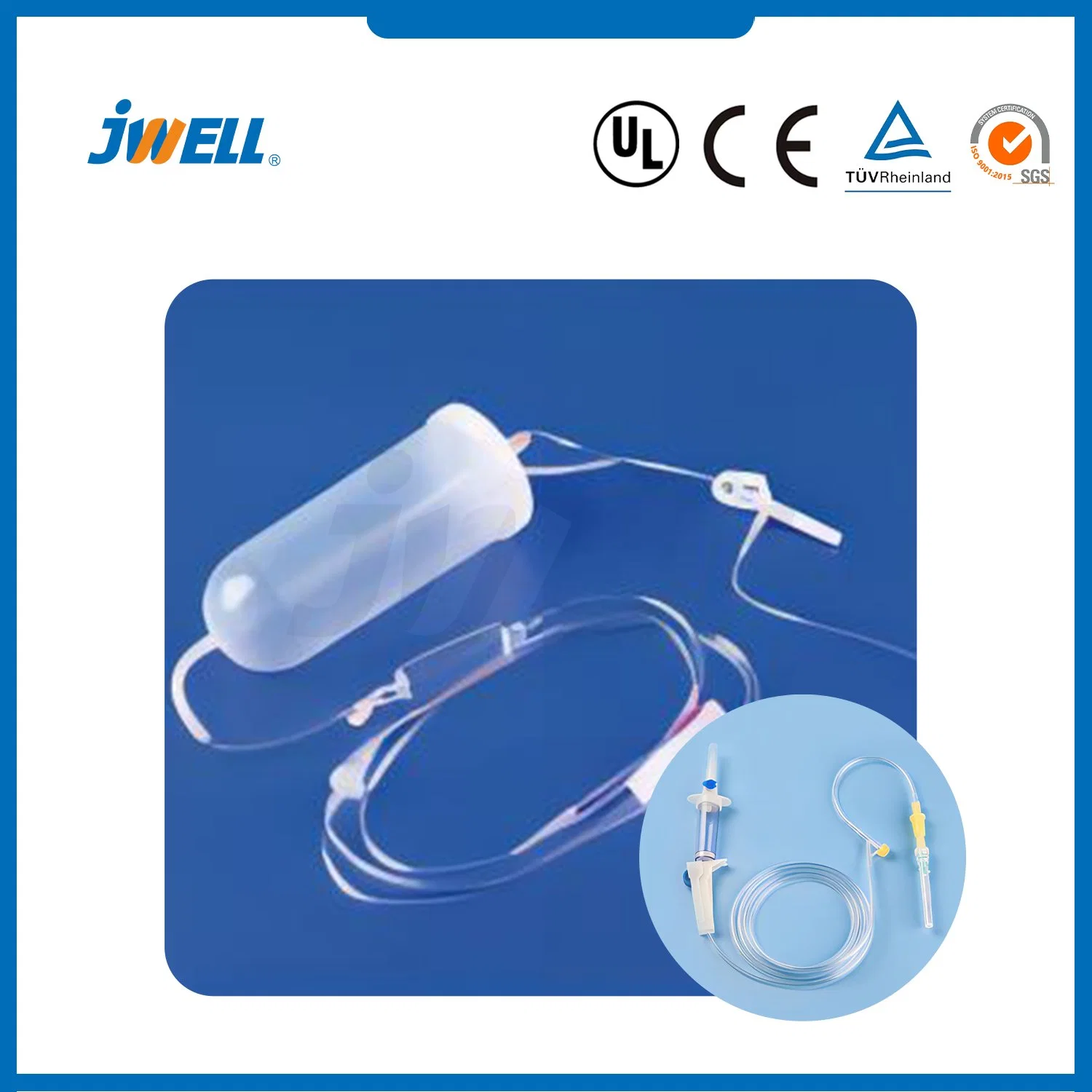 Jwell Precise Perfusion Pipe Extrusion Line for Rapid Fluid Replacement/Surgery