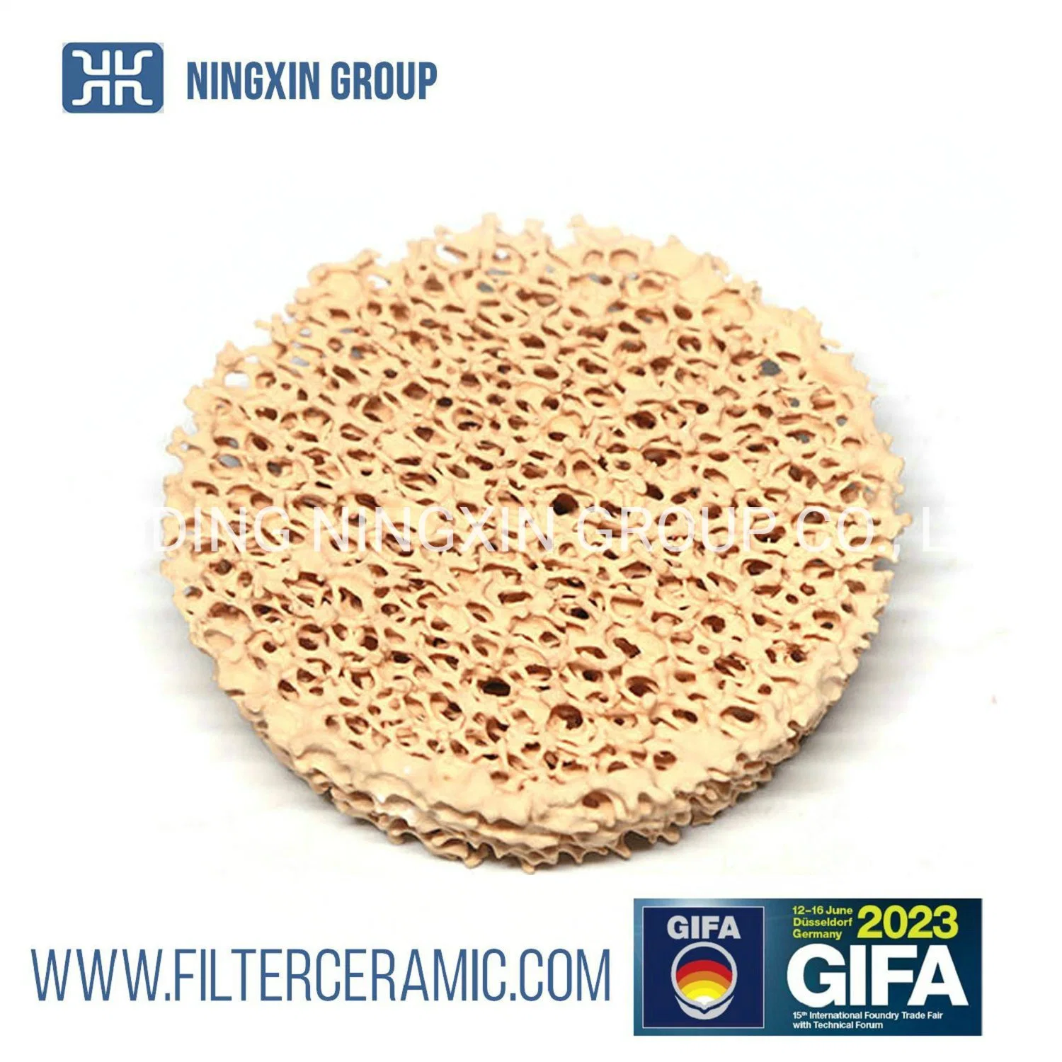 Excellent High Temperature Performance Zirconia Ceramic Foam Filter for Steel Casting Foundry