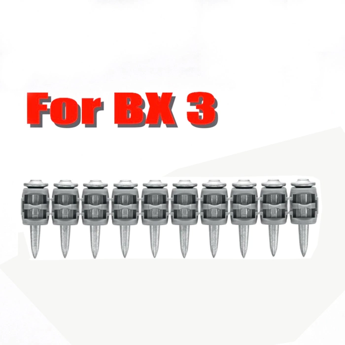 Ultimate-Performance Collated Nails for Fastening to Concrete and Other Base Materials Using The Bx 3 Cordless Nailer for Hilti Bx3 Tool