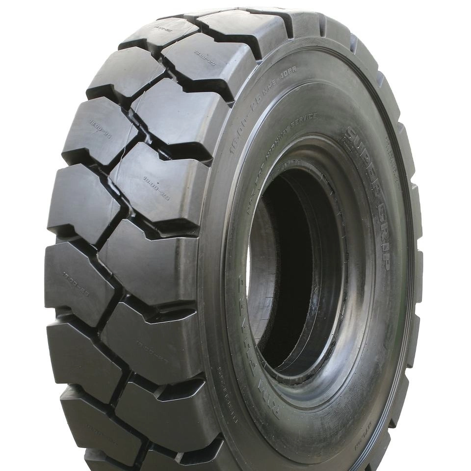 Port Use Tyre 1200-24 1400-24 1600-25 1800-25 2100-35 1800-33 Tire for Harbour Mobile Crane Automated Guide Vehicles Rtg Service