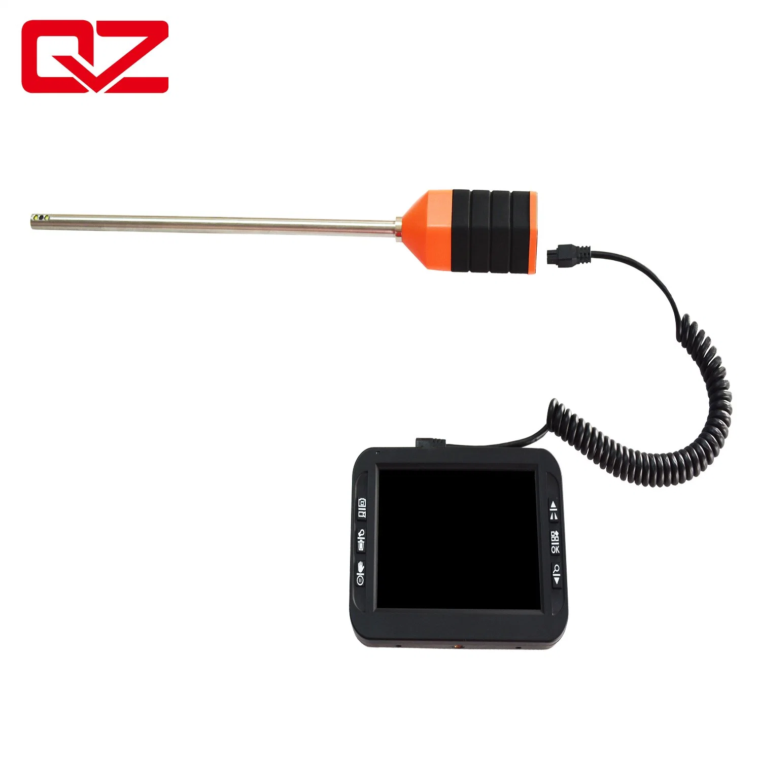 5 Inch Display Side View Rigid Tube Probe Endoscope for HVAC Duct Systems Inspection