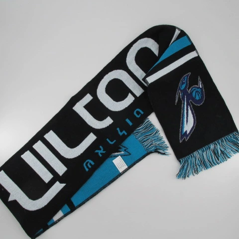 100% Acrylic Woven Jacquard Fan Scarf for Us Basketball Team