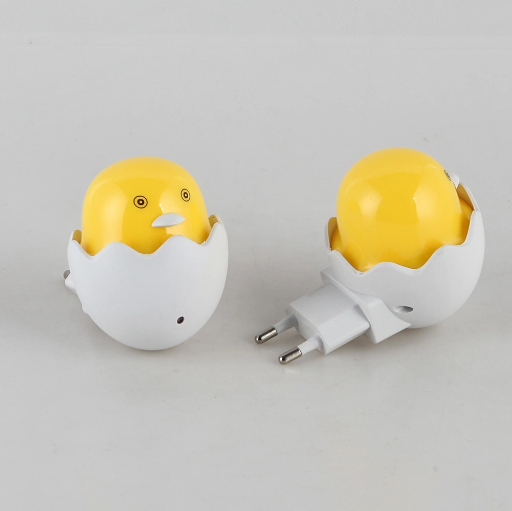 Yichen Cartoon Yellow Duck Shaped AC Power LED Night Sensor Light