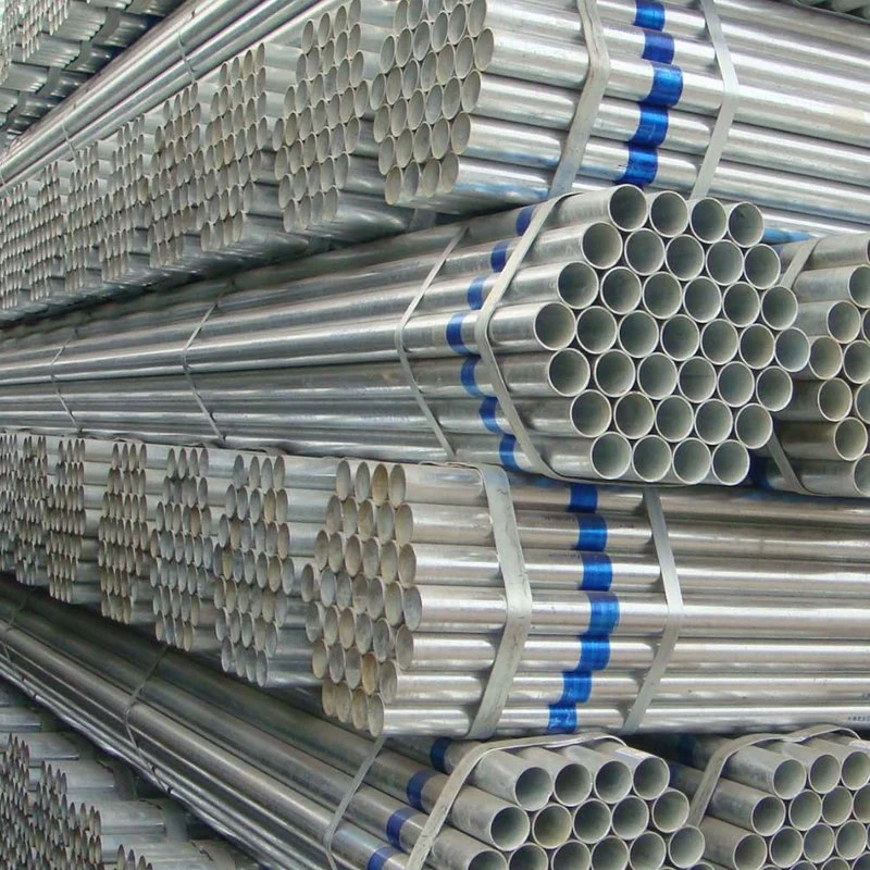 Hot Dipped Galvanized Steel Round Square Rectangular Pipes Shs Hollow Section Welded Gi Steel Tube