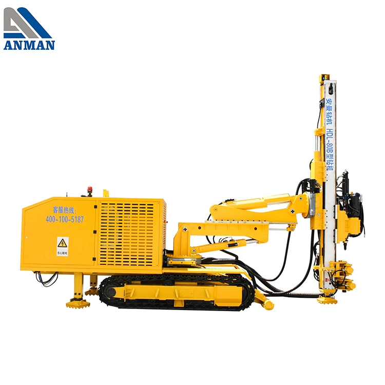 Hdl-80 Stone Soil Layer Multifunctional Drilling Rig Machine