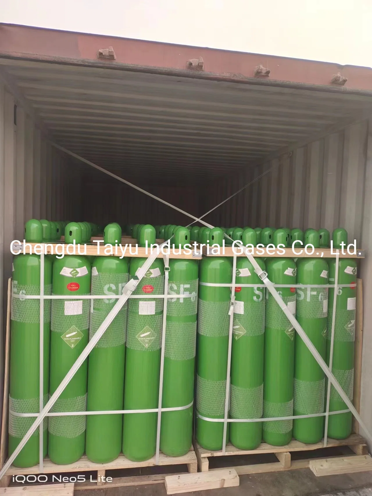 99.995% Purity Industrial Grade Sulfur Hexafluoride Sf6 Gas