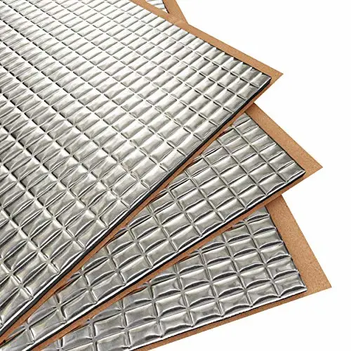 Best Self-Adhesive Aluminum Butyl Car Sound Deadening / Noise Damping Material