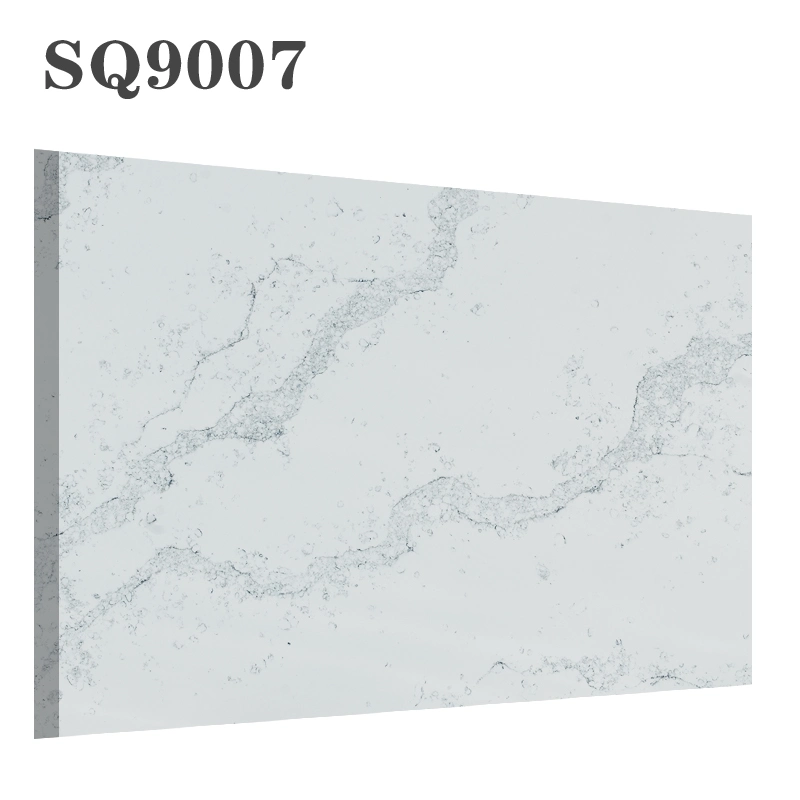 Engineered Quartz White Calcutta Marble Counter Top for Kitchen