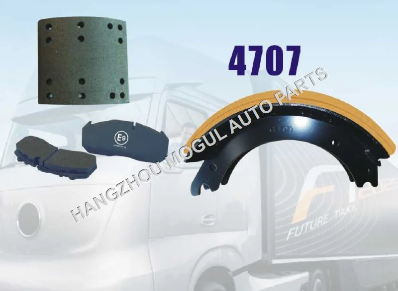Plaquette de frein pour camion lourd sans amiante (4707)