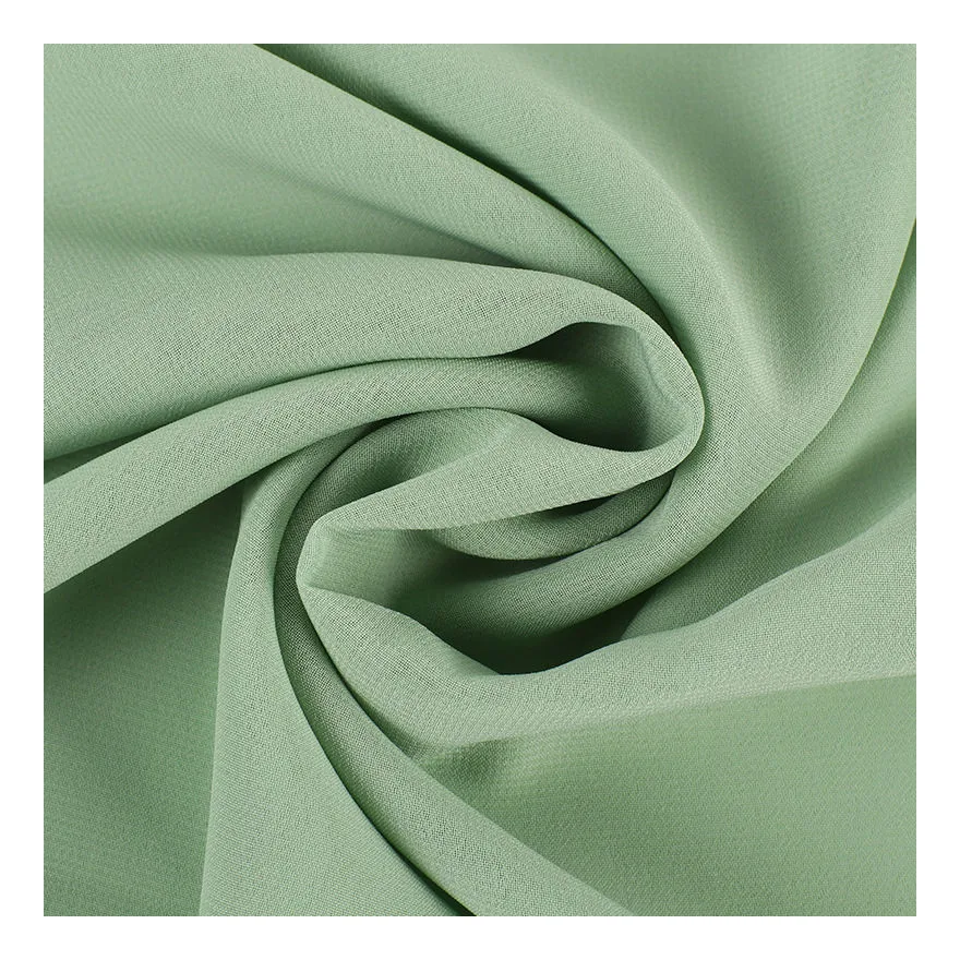 Wholesale/Supplier Chiffon Fabric 100% Polyester Fabric Silk Chiffon Fabric Textile Stock