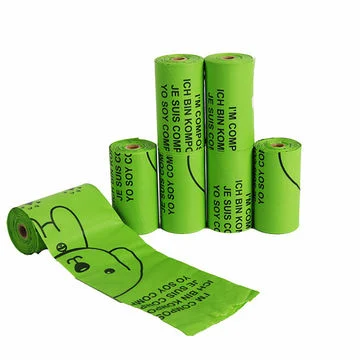 Degradable Compostable Customized Dog Poop Waste Bag with Dispensers