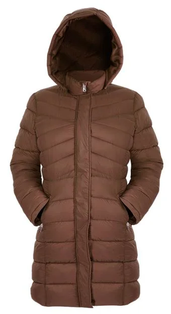 Дамы зимой Puffer моды сплошным цветом индикатор куртки одежды