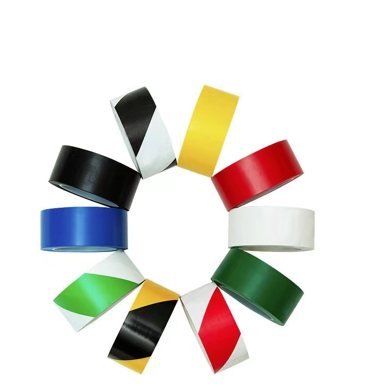 PVC Custom Color Caution Warning Tape Barrier Marking Barricade Safety Flagging Tape