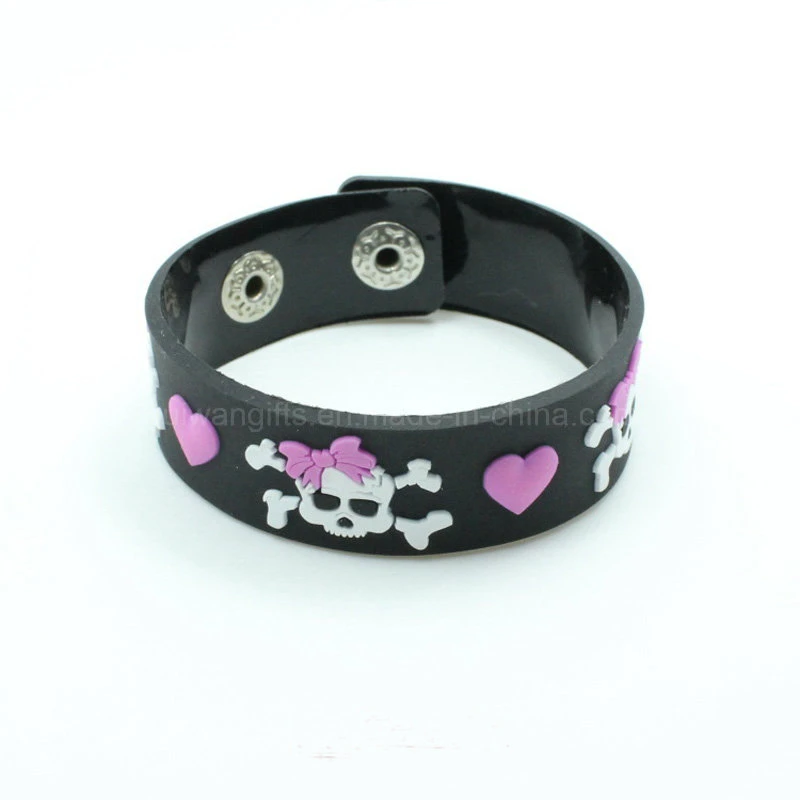 Custom Made Soft PVC Bracelet for Promotion (BR022)