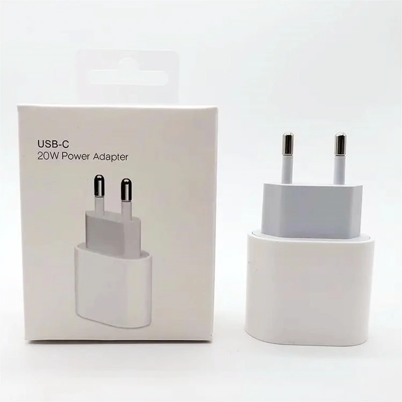 Transformador de corrente de 20 W para Apple iPhone 15 PRO carregador máx Carregador de parede USB tipo C com ficha eu para estações de carregamento rápido