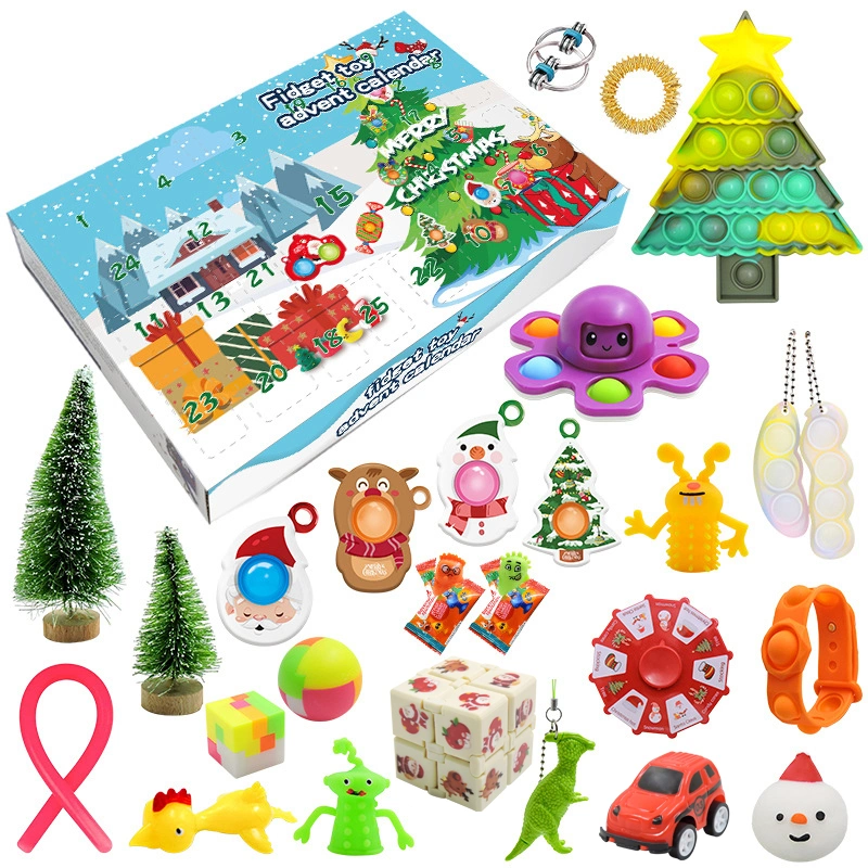 Großhandel/Lieferant Beliebte Kinder Geschenk Anti Stress Spielzeug Set Weihnachten Halloween Fidget Spielzeugsets