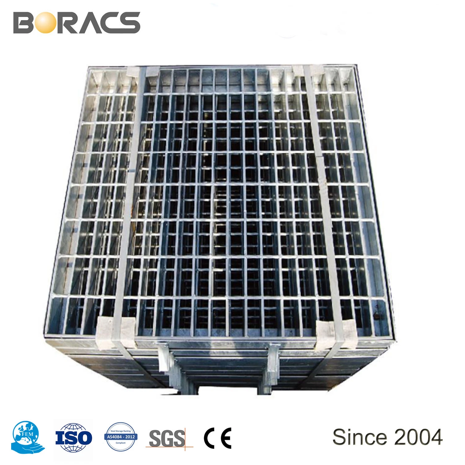 OEM and ODM High quality/High cost performance  Industrial Warehouse Carbon Hot DIP Galvanized Compound Metal Steel Bar Grating