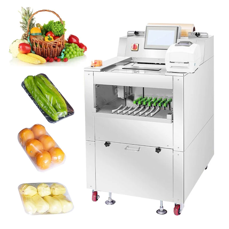 Hot Selling Automatic Fruit Vegetable Meat Cling Film Laminating Packaging Machine Sealing Machine