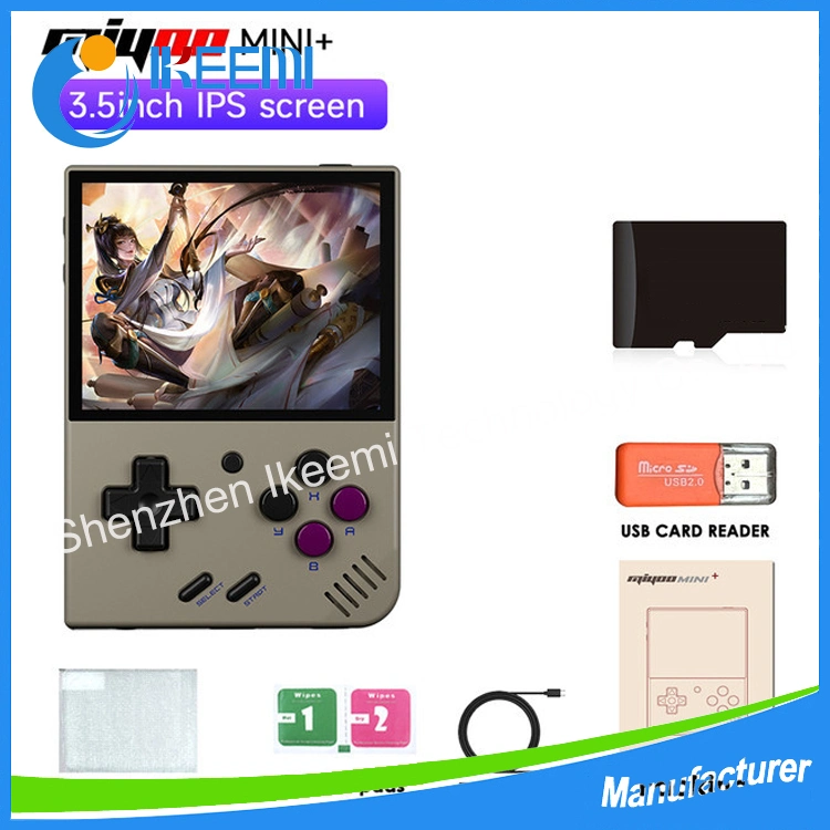 Newest 3.5 Inch Miyoo Mini+ Retro Handheld Game Console Open Source Linux System Miyoo Mini Plus Classic Video Game Player