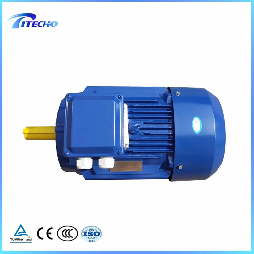 Three Phase AC Electric Motor Induction Motor Copper Wires Cast Iron for Industrial Use