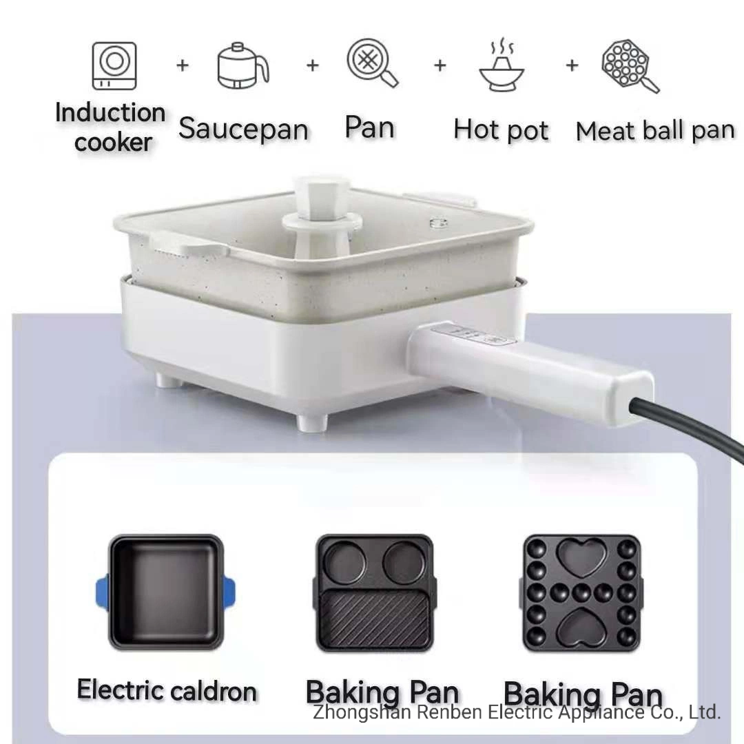 Flat Grill Smokeless Electric Grill for Commercial Use Hot Pot Grill