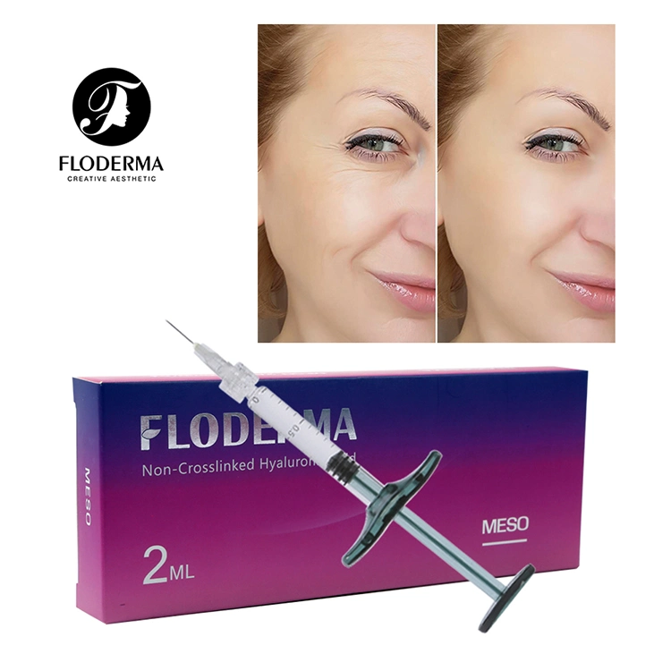 Großhandel/Lieferant Dermal Filler Chirurgie Plastische Mesotherapie Natrium Kosmetische Non Cross Verknüpfte Hyaluronsäure Meso 2ml