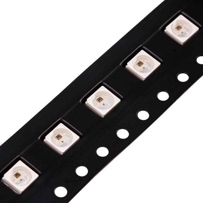 Venda a quente Epistar Sanan ws2812 WS2812b Sk6812 IC cor completa o diodo 0,25W DC5V 3535 RGB LED SMD lascas