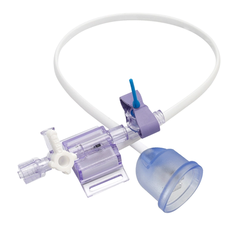 Medical Supply Disposable IBP Pressure Transducer Compatible with Abbott Connector